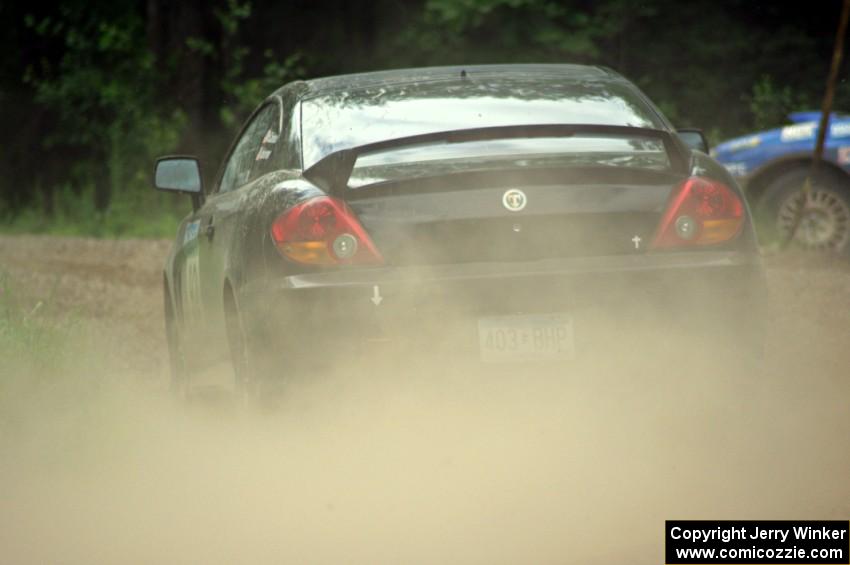 Derek McCorison / Paul Johansen Hyundai Tiburon on SS3