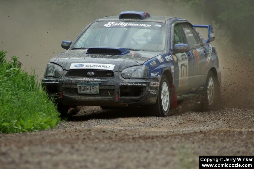 Carl Siegler / Dave Goodman Subaru WRX STi on SS4