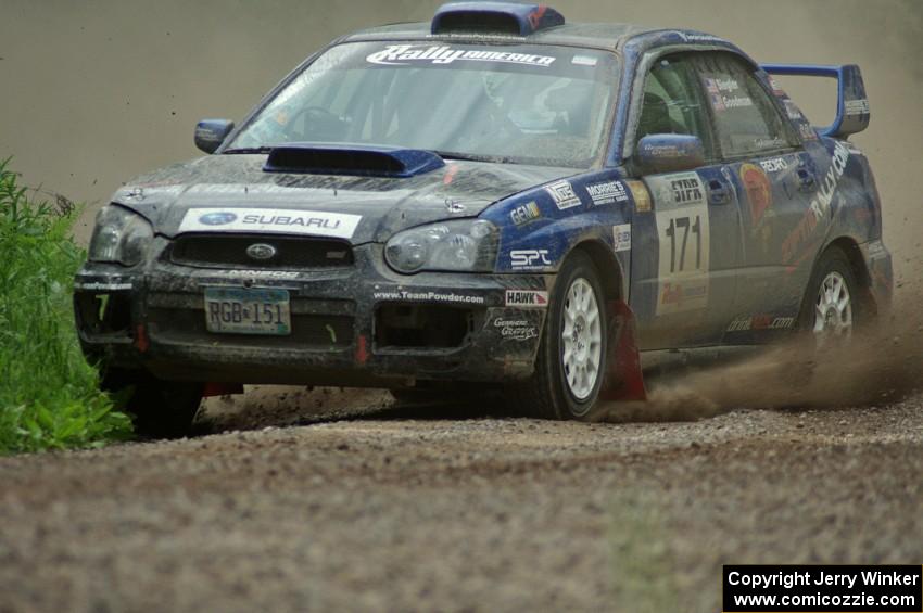 Carl Siegler / Dave Goodman Subaru WRX STi on SS4