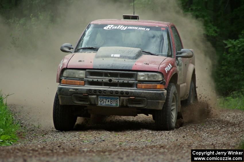 Jim Cox / Dan Drury Chevy S-10 on SS4