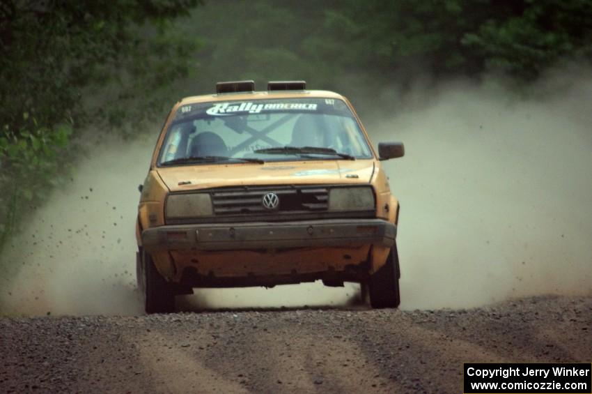 Chad Eixenberger / Colin Vickman VW Golf on SS5