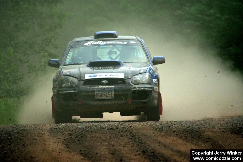 Carl Siegler / Dave Goodman Subaru WRX STi on SS5