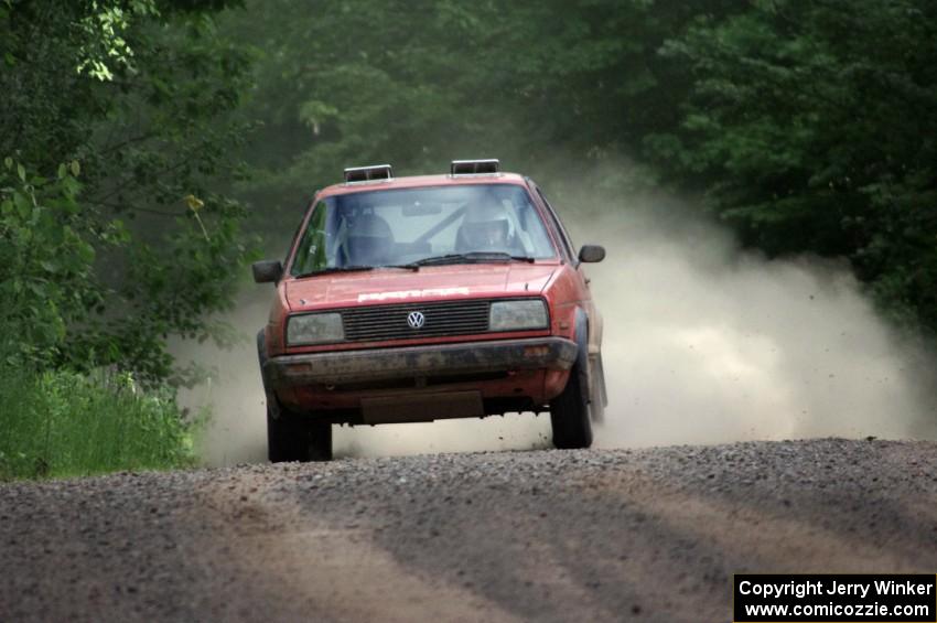 Brent Carlson / Mark Utecht VW GTI on SS5