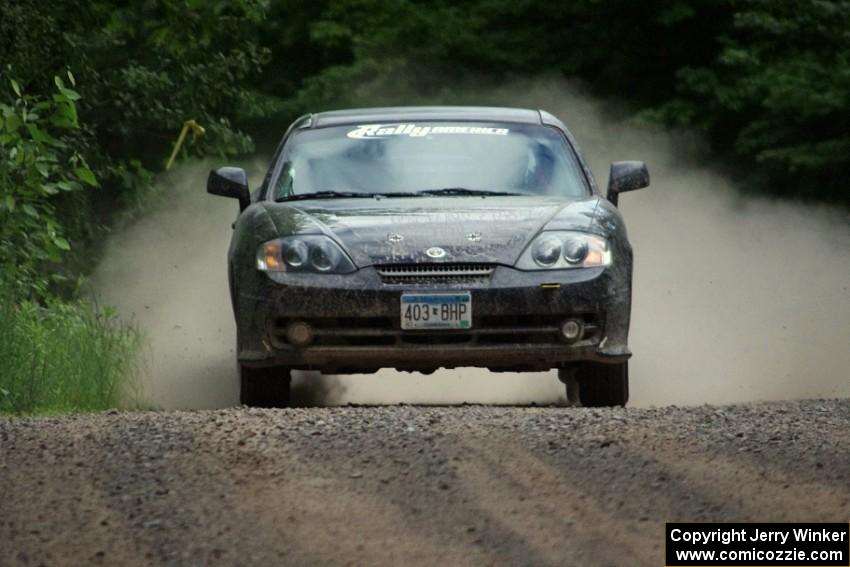 Derek McCorison / Paul Johansen Hyundai Tiburon on SS5