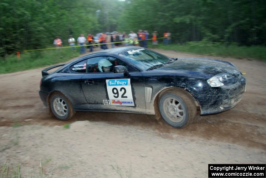 Derek McCorison / Paul Johansen Hyundai Tiburon on SS6