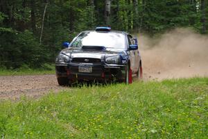 Carl Siegler / Dave Goodman Subaru WRX STi on SS1
