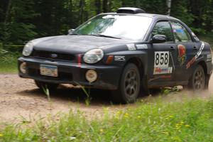 Anthony Israelson / Dan Drury Subaru Impreza on SS1