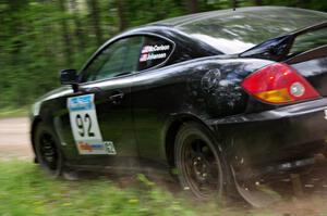 Derek McCorison / Paul Johansen Hyundai Tiburon on SS1