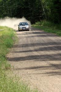 Breon and Linda Nagy drove their Subaru WRX as 'O' for the event.