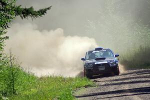 Carl Siegler / Dave Goodman Subaru WRX STi on SS2