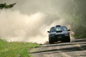 Carl Siegler / Dave Goodman Subaru WRX STi on SS2