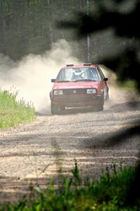 Brent Carlson / Mark Utecht VW GTI on SS2