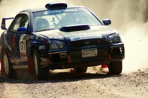 Carl Siegler / Dave Goodman Subaru WRX STi on SS3