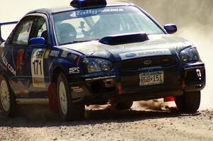 Carl Siegler / Dave Goodman Subaru WRX STi on SS3