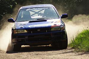 Chad Haines / Paul Oliver Subaru Impreza 2.5RS on SS3