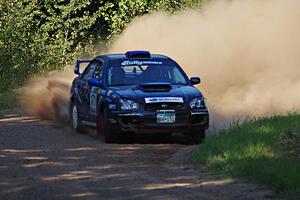 Carl Siegler / Dave Goodman Subaru WRX STi on SS4