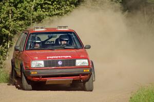 Brent Carlson / Mark Utecht VW GTI on SS4