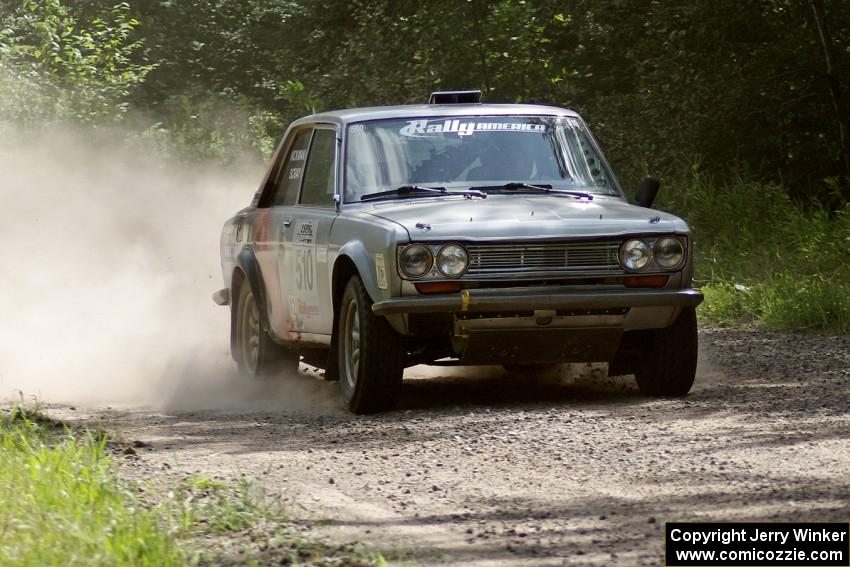 Jim Scray / Colin Vickman	Datsun 510 on SS2