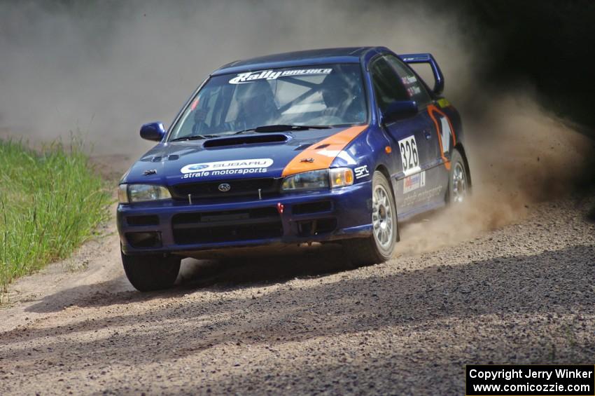 Chad Haines / Paul Oliver Subaru Impreza 2.5RS on SS2