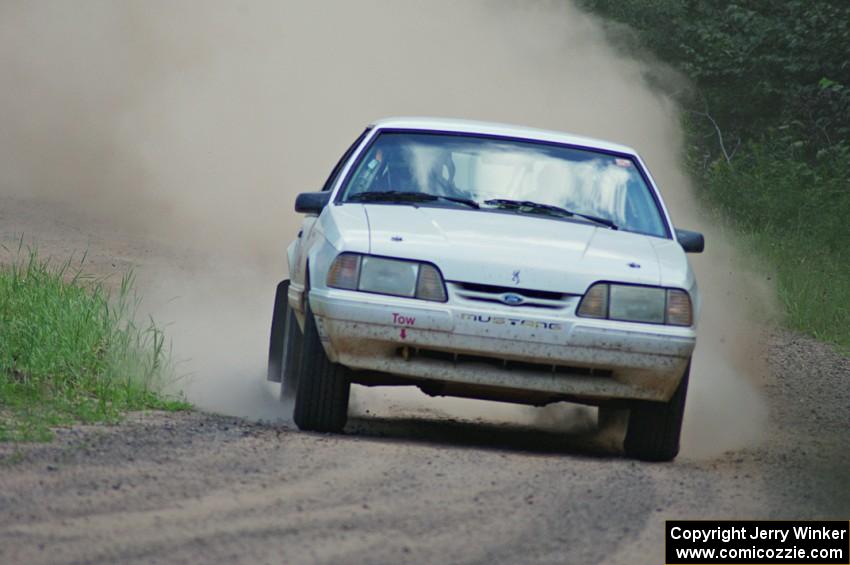 Bonnie Stoehr / Amanda Ingle Ford Mustang on SS2