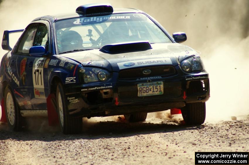 Carl Siegler / Dave Goodman Subaru WRX STi on SS3