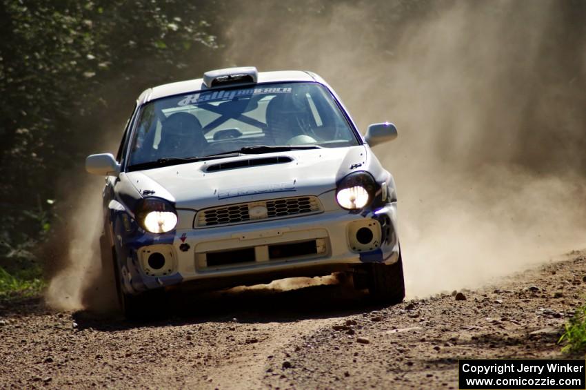 Adam Yeoman / Jordan Schulze Subaru Impreza on SS3