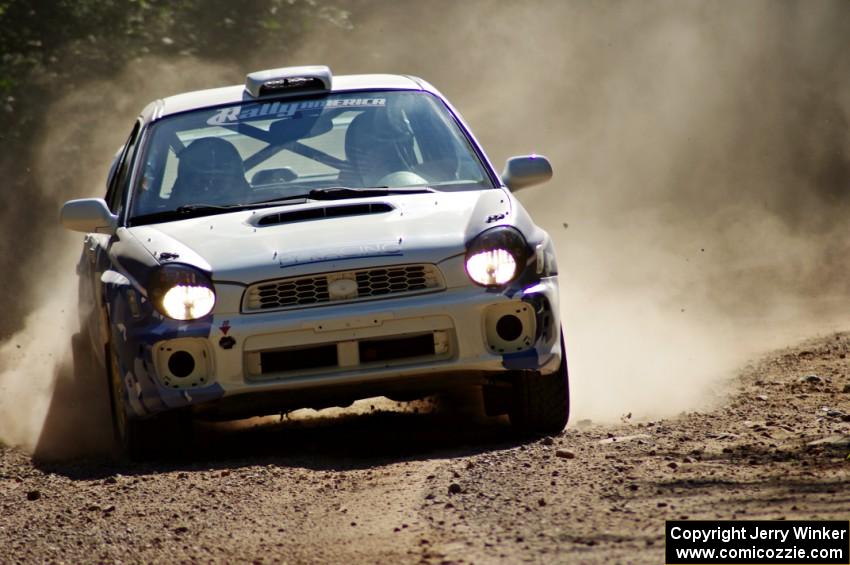 Adam Yeoman / Jordan Schulze Subaru Impreza on SS3