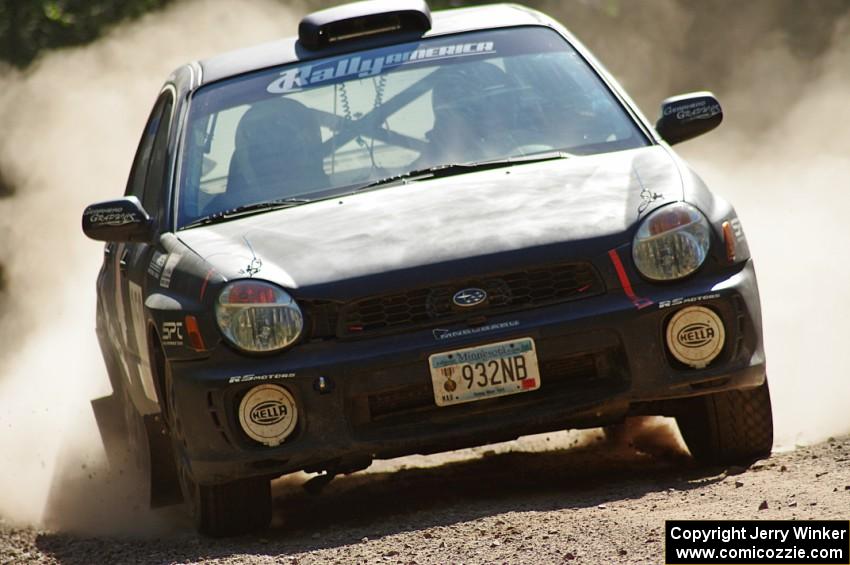 Anthony Israelson / Dan Drury Subaru Impreza on SS3