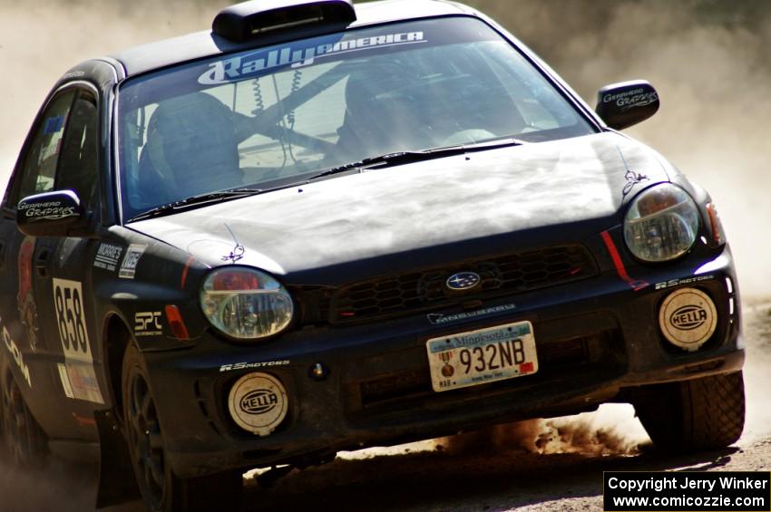 Anthony Israelson / Dan Drury Subaru Impreza on SS3