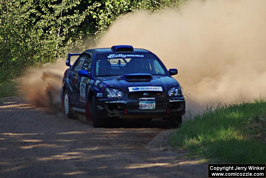 Carl Siegler / Dave Goodman Subaru WRX STi on SS4