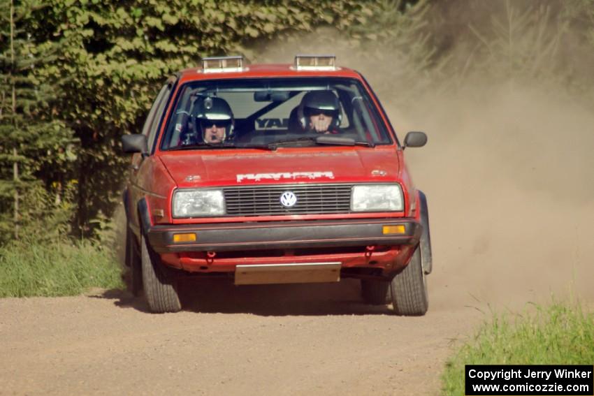 Brent Carlson / Mark Utecht VW GTI on SS4