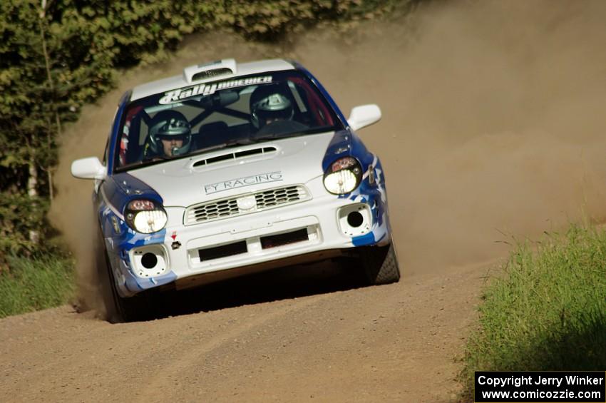 Adam Yeoman / Jordan Schulze Subaru Impreza on SS4