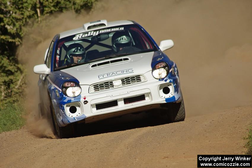 Adam Yeoman / Jordan Schulze Subaru Impreza on SS4