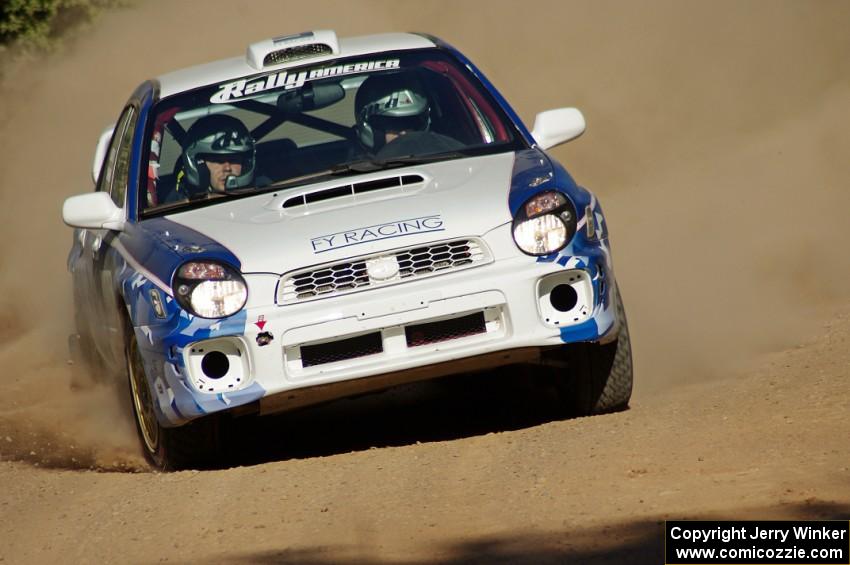 Adam Yeoman / Jordan Schulze Subaru Impreza on SS4