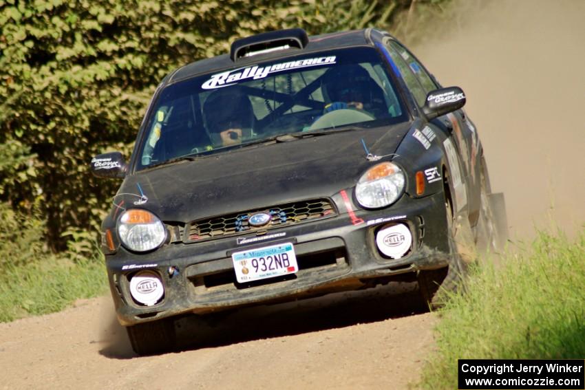 Anthony Israelson / Dan Drury Subaru Impreza on SS4