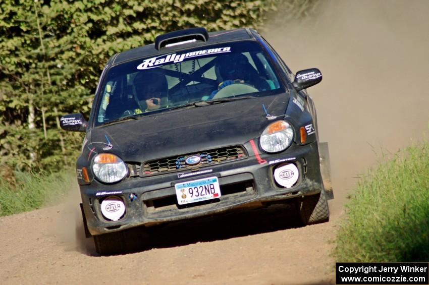 Anthony Israelson / Dan Drury Subaru Impreza on SS4