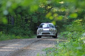 Henry Krolikowski / Cindy Krolikowski in their Subaru Impreza on SS1