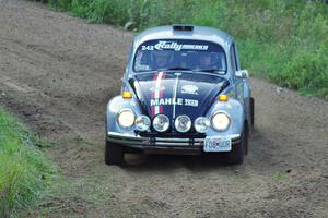 Mark Huebbe / John Huebbe in their VW Beetle on SS1