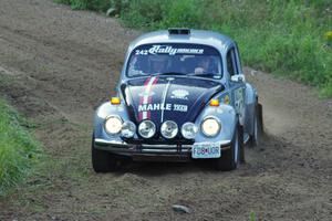 Mark Huebbe / John Huebbe in their VW Beetle on SS1