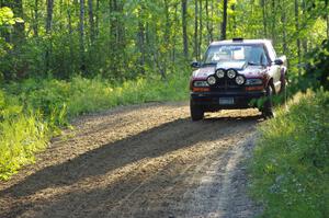 Jim Cox / Dan Drury in their Chevy S-10 on SS1