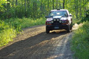 Jim Cox / Dan Drury in their Chevy S-10 on SS1