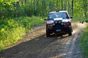 Jim Cox / Dan Drury in their Chevy S-10 on SS1