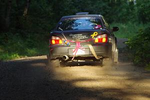 Anthony Israelson / Jason Standage in their Subaru Impreza on SS1