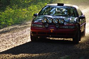 Erik Hill / Paul Donlin in their Eagle Talon on SS1