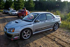 A nice WRX from one of the members of the Subaru Owners Club of Manitoba drove down.