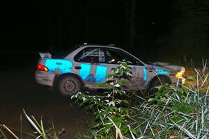 Henry Krolikowski / Cindy Krolikowski in their Subaru Impreza on SS6