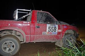 Jim Cox / Dan Drury in their Chevy S-10 on SS6