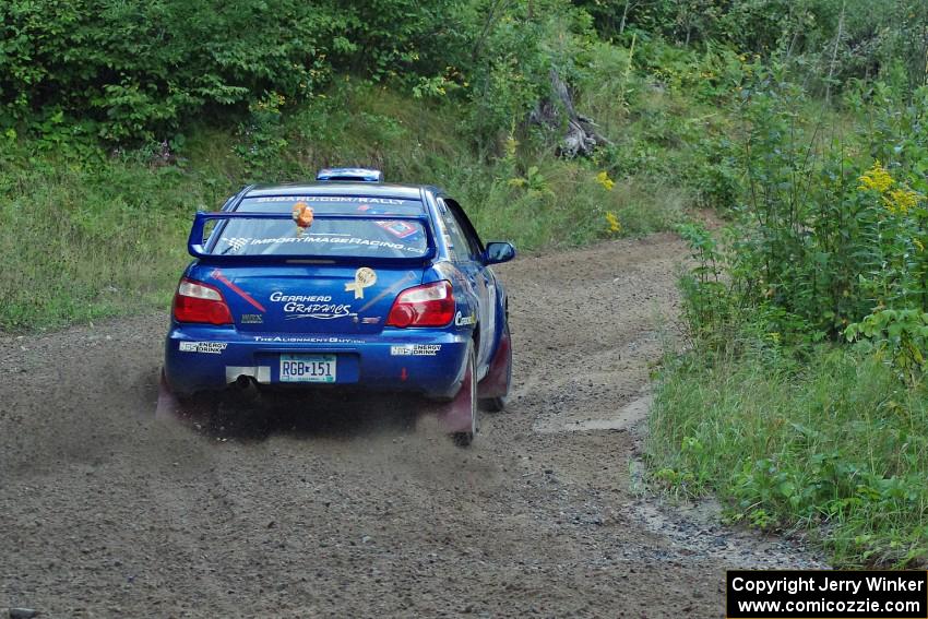 Carl Siegler / Dave Goodman Subaru WRX STi on SS1