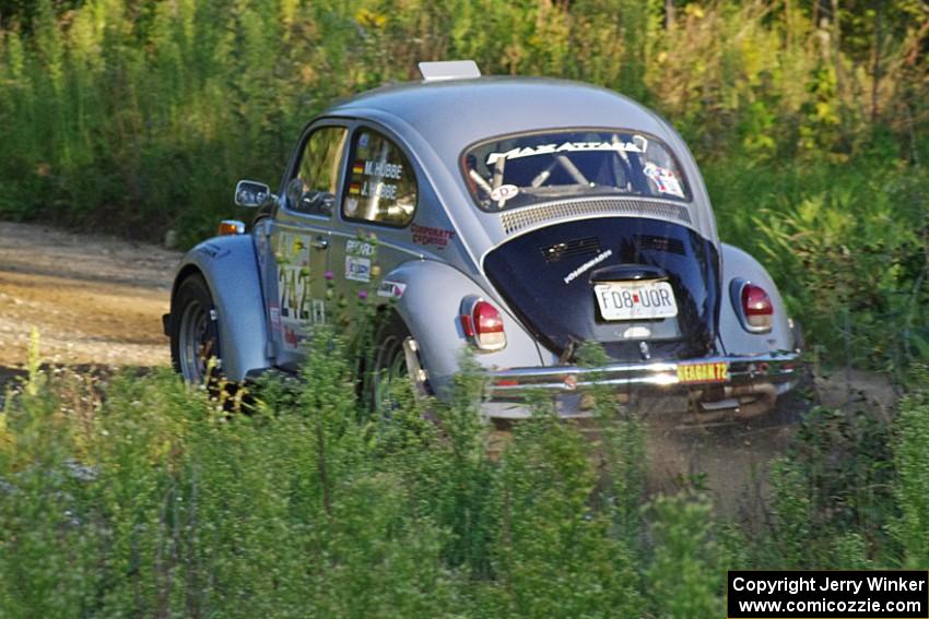 Mark Huebbe / John Huebbe in their VW Beetle on SS1