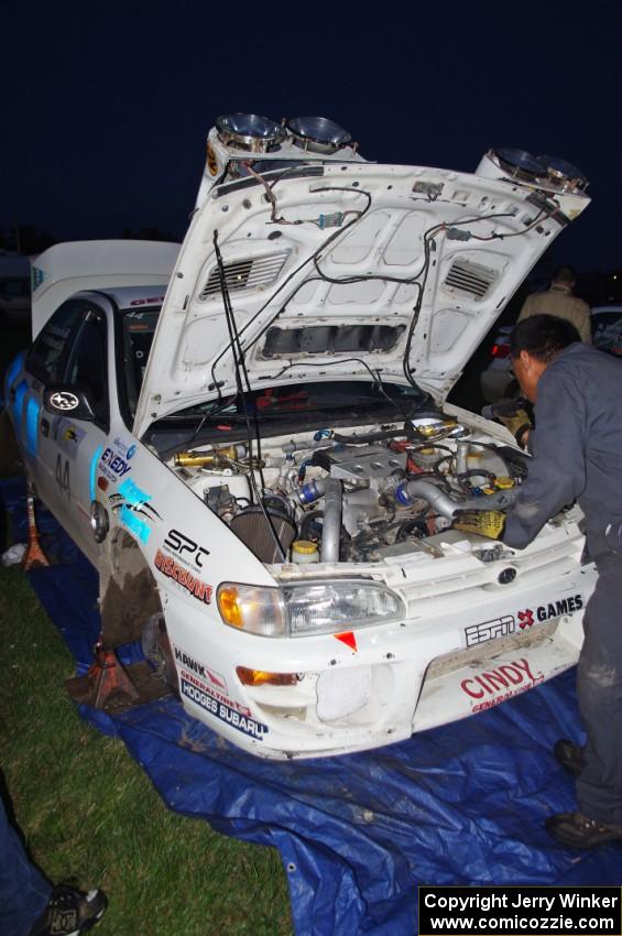 Matt Bushore / Andy Bushore VW Jetta at Friday's service